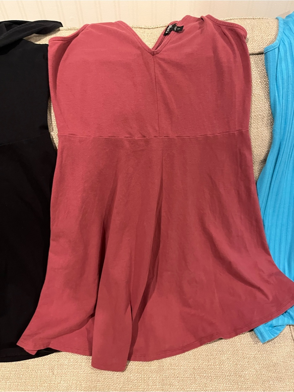 Women’s Rose Pink A-Line dress and lot